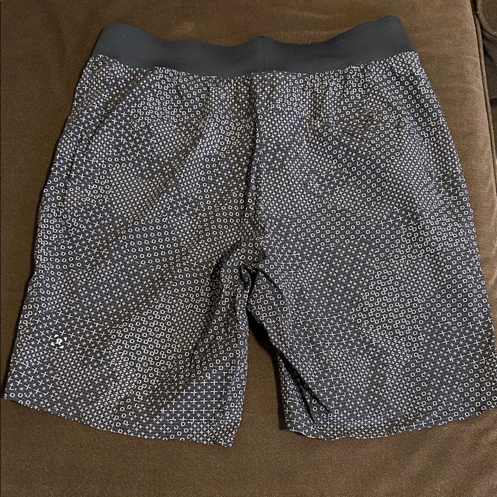 lululemon athletica Black and White Athletic Shorts